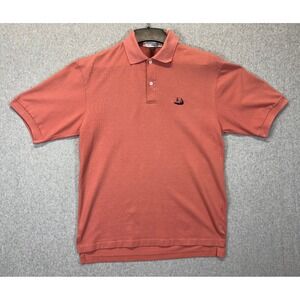 Murrays Toggery Shop Nantucket Reds Polo Shirt Mens M Pink Cotton Made in USA